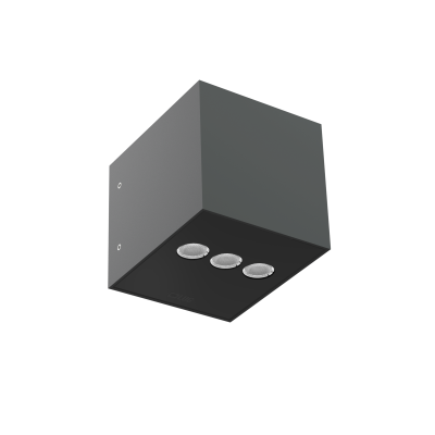 Kinkiet Ice Cube 2.0 Wall 2 Ed 1100lm 3000k Ip65 58° Szary