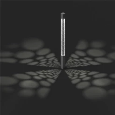 Kolumna oświetleniowa SAL PROF DECOR LED 36W, 2 700K, anodowany brązowy, wariant dekoru A