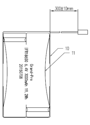 Pakiet B1 LiFePO4 6,4V 3000 mAh