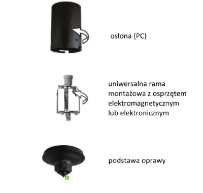 Kula mleczna 400 OP E27
