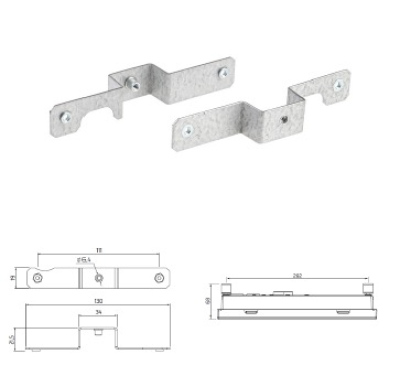 Mocowanie oprawy PRIMOS C106 0000-PLEN-M6-ZN-X