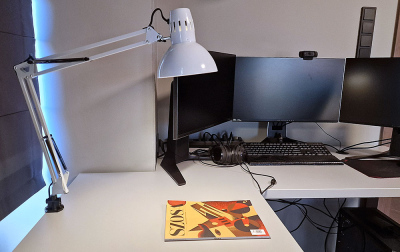 Lampa Kreślarska Lk-01 biała