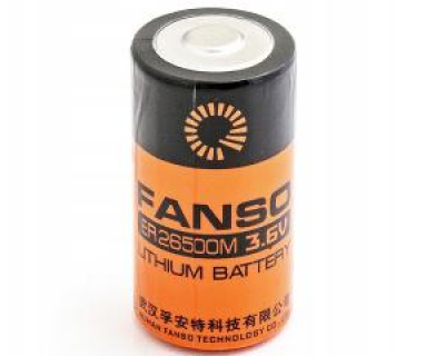 Bateria LSH14 ER26500M Fanso 3.6V C 6Ah