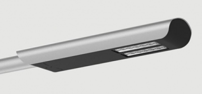 Latarnia uliczna LED 96W słup 8m + wysiegnik 1m + fundament