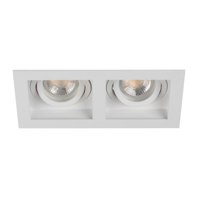Oprawa downlight Oczko sufitowe ARET kolor biały ARET-2xDTL-W-W