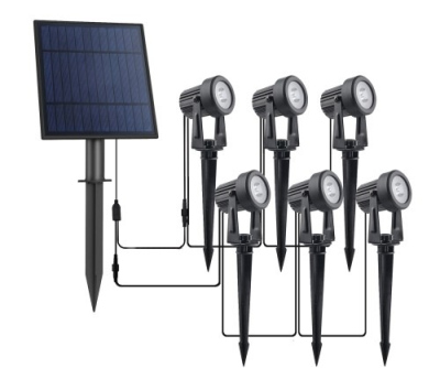 Lampa solarna LED 6000K 6x3W 4000mAh