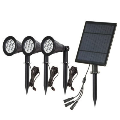 Lampa solarna LED G104 6000K 3x7W 4000mAh