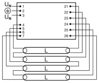 Statecznik QT-FIT8 3X18,4X18/220…240