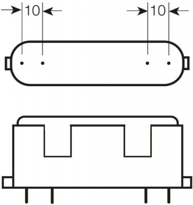 Świetlówka kompaktowa DULUX F 24 W/840 2G10