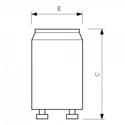 Zapłonnik S10 4-65W sin 220-240V wh eur