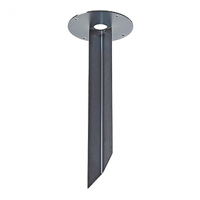 Earth spike for outdoor lamps