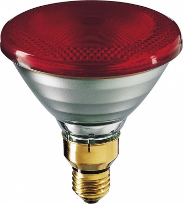Par38 Ir 175w E27 230v Red 1ct/12