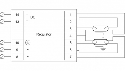 Statecznik HF-Regulator 258 TL-D EII 220-240V 50/60Hz