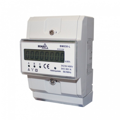Wskażnik Energii 3 Fazowy 5 (80) A