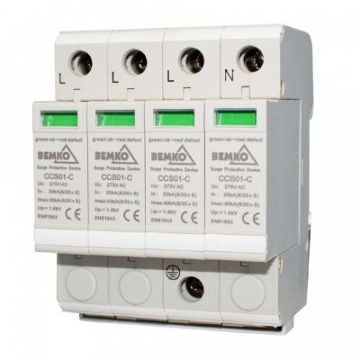 Ogranicznik Przepięć 4p 20ka(8/20) Klasa T2 (c)