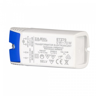 Transformator elektroniczny 230/11,5V 0-70W