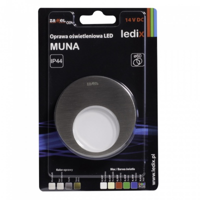 MUNA PT 14V DC stal nierdzewna barwa światła rgb