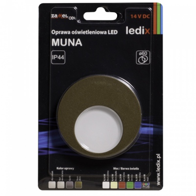MUNA PT 14V DC stare złoto barwa światła rgb