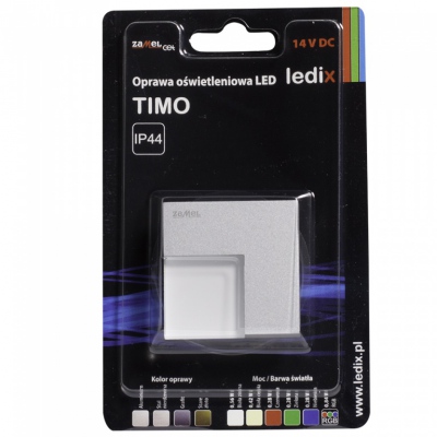 TIMO NT 14V DC aluminium barwa światła biała zimna