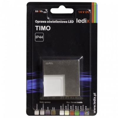 TIMO NT 14V DC stal nierdzewna barwa światła rgb