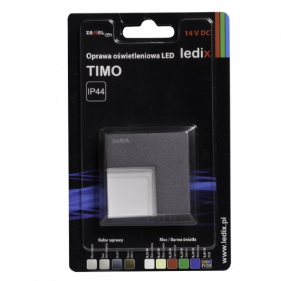 TIMO NT 14V DC grafit barwa światła biała ciepła