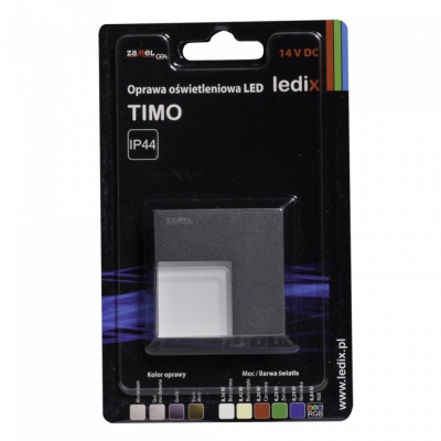 TIMO NT 14V DC grafit barwa światła rgb
