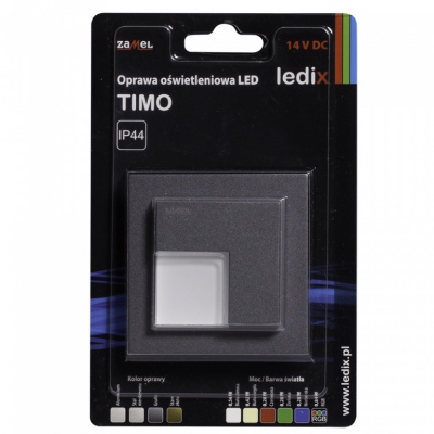 TIMO z ramką PT 14V DC grafit barwa światła biała zimna