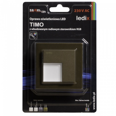 TIMO PT 230V AC sterownik stare złoto barwa światła rgb