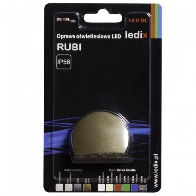 RUBI NT 14V DC stare złoto barwa światła biała ciepła