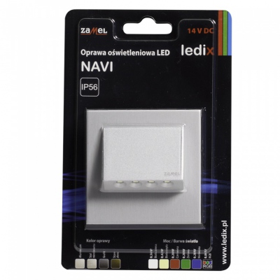 NAVI z ramką PT 14V DC aluminium barwa światła rgb