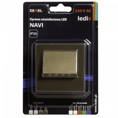 NAVI PT 230V AC stare złoto barwa światła biała zimna