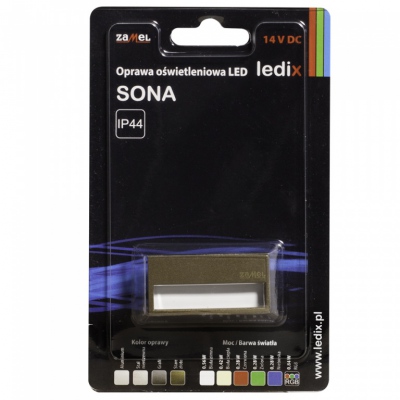 SONA NT 14V DC stare złoto barwa światła rgb