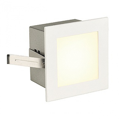 Frame Basic Led Wbudowana, Kwadratowa, Biały Mat, Ciepły Biały Led