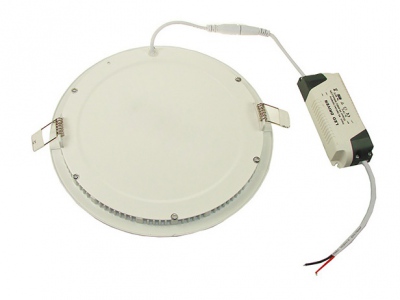 Panel Led Okragły Round 24w 230v Biały Zimny