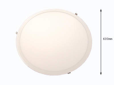 Panel Led Okragły Round 48w 230v Biały Ciepły