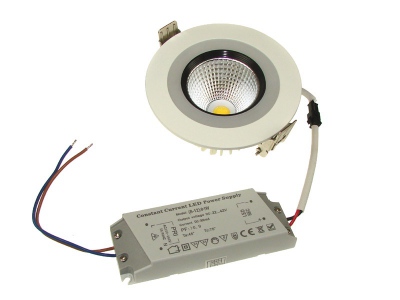 Downlight Led Cob Calon  7w+3w Biały Ciepły+niebi-