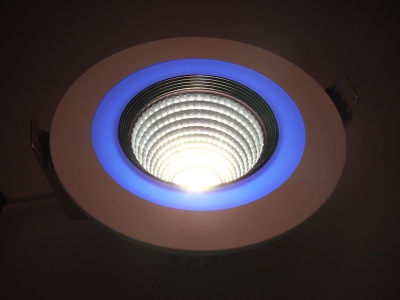 Downlight Led Cob Calon  7w+3w Biały Dzienny+nie -