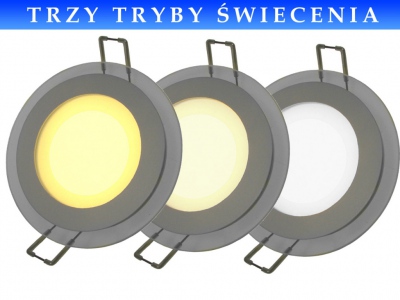 Downlight Led Bowl  6w 230v Ciepły,zimny,dzienny