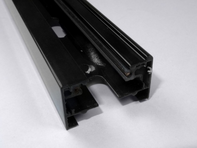 Szynoprzewód 1-fazowy Pant Czarny 1,0m Natynkowy