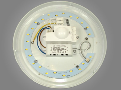 Plafon Led Kyrk 12w 6000k Czujnik Mikrofalowy