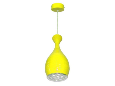 Lampa wisząca Uma led power 12W żółta DW
