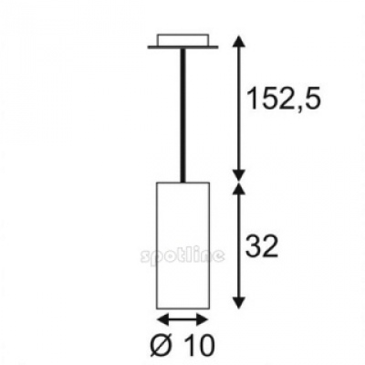 Enola Wisząca, Okrągła, Gold, E27, Max. 60w