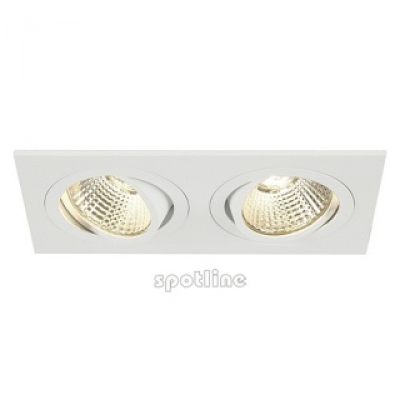 New Tria Ii Led Dl Biały Mat 2x6w 38° 2700k Sterownik Sprężyna