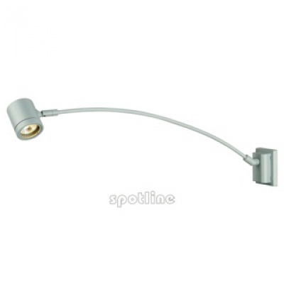 New Myra Display Curve, Srebrnoszary, Gu10, Max. 50w, Ip55
