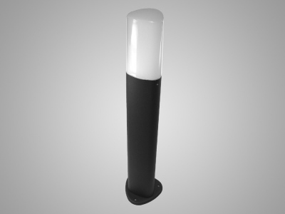 Słupek Ogrodowy Segar Czarny E27 Ip44  50cm