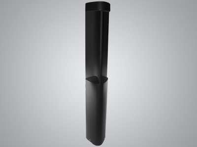 Słupek Ogrodowy Led Sanam 6w Ww Czarna Ip54  80cm