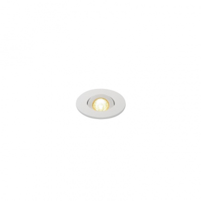 New Tria Mini Dl Okrągła Downlight Biała Mat 30° 3000k Zasilacz Klips