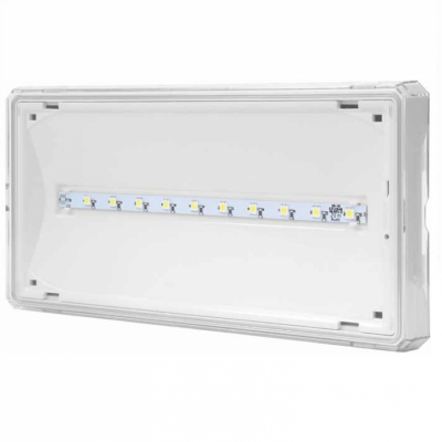 Oprawa Exit Ip65 Led 1w 1h Dwuzadaniowa At Biała
