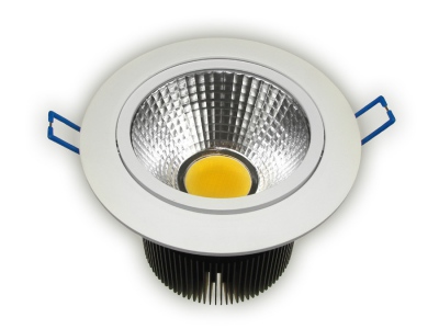 Downlight Led Cob Rowana 20w Biały Ciepły