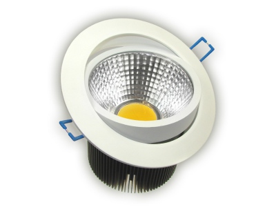 Downlight Led Cob Rowana 20w Biały Ciepły